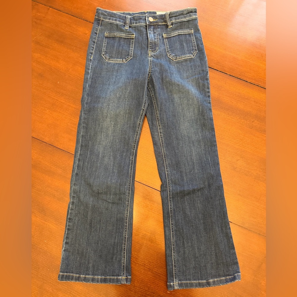 Jane Blue Indigo Lovers Saint-Tropez Series Ankle Crop Jean Size 29